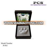 MKY White Memorial Non Toxic Print Pet Cat Dog Paw Clay